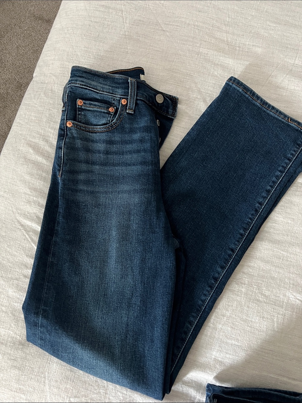 Levi’s Ribcage Straight Dark Blue